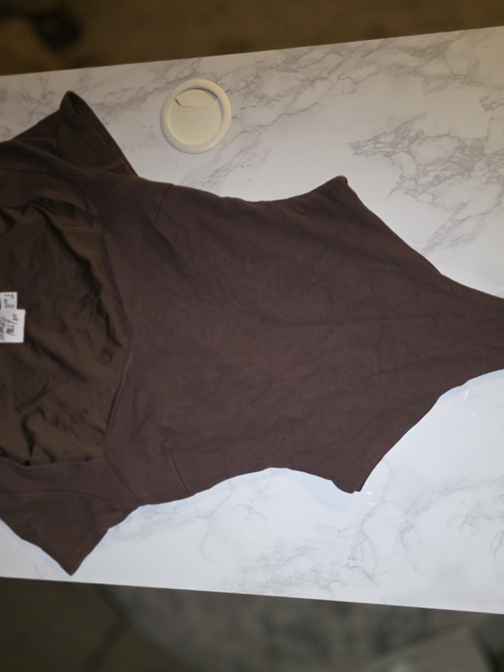 Princess Polly Chocolate Brown Scoop-Neck Bodysuit
